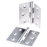 ROCA Electro Polished Stainless Steel Butt Hinge Screw, 50mm x 50mm x 1.2mm