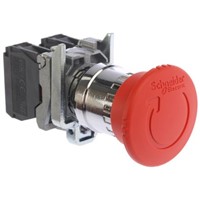 E Stop 40mm Trig Act Turn Rel Red 1NO1NC