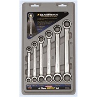 6pcs double box gear wrench spanner set