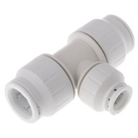 John Guest Reducer Tee PVC Pipe Fitting, 22mm