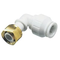 John Guest 90 Tap Adapter PVC Pipe Fitting, 15mm