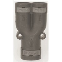 PMA Y Piece Cable Conduit Fitting, PA 6 Black 20 mm, 25 mm nominal size IP66