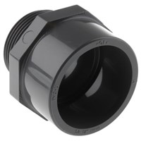 Georg Fischer Straight Adapter PVC Pipe Fitting