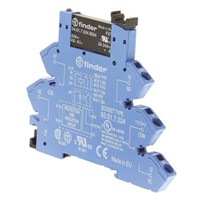 Finder 2 A SPNO Interface Relay Module, DC, DIN Rail, 24 V dc Maximum Load