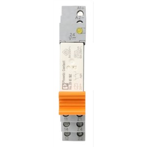 Phoenix Contact PLC-RSC- 24DC/21-21 Series , 24V dc DPDT Interface Relay Module, Screw Terminal , DIN Rail
