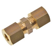 Legris 6mm Straight Equal End Coupler Brass Compression Fitting