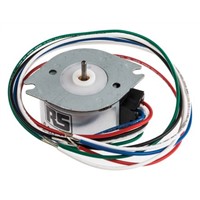 Crouzet Unipolar Permanent Magnet Stepper Motor 7.5, 20mNm, 12.7 V dc, 190 mA, 6 Wires