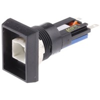 SP-NO/NC Momentary Push Button Switch, 16mm, Panel Mount
