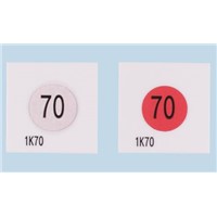 Asei Kougyou Temperature Sensitive Label, 70C, 1 Level
