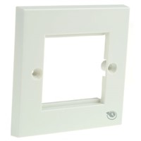 86x86mm single gang modular faceplate