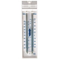 Brannan Wall Mount Min-Max Glass Thermometer, Garden, Green House, -35  +50 C