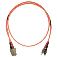 Molex Premise Networks Multi Mode Fibre Optic Cable ST to ST 62.5/125m 2m