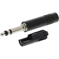 Neutrik 6.35 mm Cable Mount Stereo Jack Jack Plug, 3Pole