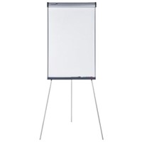 Economy flipchart tripod easel w/pentray