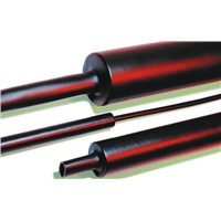 HellermannTyton Black Heat Shrink Tubing 12mm Sleeve Dia. x 1m Length, MA47 Series 4:1 Ratio