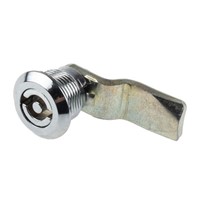 Steinbach & Vollman Panel to Tongue Depth 25mm Chrome Plated Camlock, Key to unlock