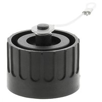 Protective cap for chassis mount plug