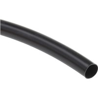 HellermannTyton Black Heat Shrink Tubing 9.5mm Sleeve Dia. x 5m Length, LVR Series 2:1 Ratio