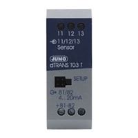 Jumo dTrans T03 T Temperature Transmitter PT100 Input, 7.5 30 V dc