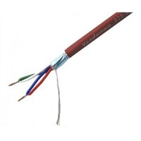 Van Damme Brown Installation Cable, F/UTP 0.08 mm2 CSA 3.7mm OD 28 AWG 100m