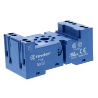 Finder Relay Socket, 250V ac for use with 60.12