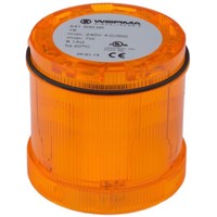 KombiSIGN 71 641 Beacon Unit, Yellow, Steady Light Effect, 12 - 230 V ac/dc