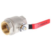 Sferaco Brass High Pressure Ball Valve 1-1/2 in BSPP 2 Way