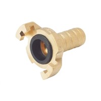 Straight Male Hose Coupling 1/4in Female Pipe Thread Insert, 1/4 in Female, Brass