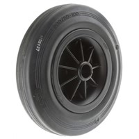 Polyprop plain 20mm hub wheel,200mm OD