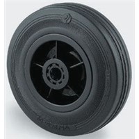 Polyprop roller 12mm hub wheel,125mm OD