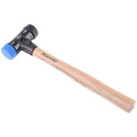Wiha Tools Round Malleable Iron Mallet 300g With Replaceable Face