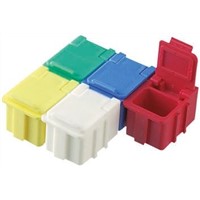 Licefa Red ABS Compartment Box, 21mm x 29mm x 22mm