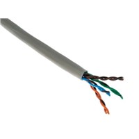 Belden Grey PVC Cat5e Cable F/UTP, 500m Unterminated/Unterminated