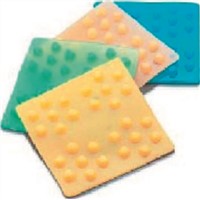 Taica 100mm Anti Vibration Mat SN-15 15kg Silicone +200C -40C 100 x 100mm 7mm Damping Pad 100mm