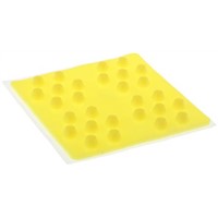 Taica 100mm Anti Vibration Mat SN-2 2kg Silicone +200C -40C 100 x 100mm 7mm Damping Pad 100mm