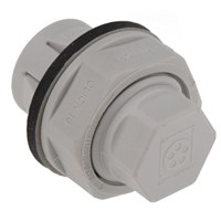 Lapp M16 Plug, Polyamide, Threaded, IP68