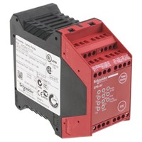 Schneider Electric XPS AV 24 V Safety Relay Single or Dual Channel With 3 Safety Contacts - Preventa Range