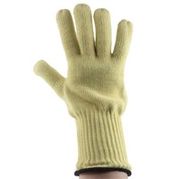 Delta Plus Kevlar Gloves, Size 9, Yellow, Heat Resistant