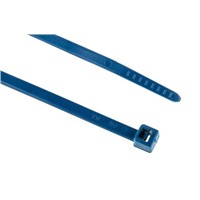 HellermannTyton, MCT30R Series Blue Metal Detectable Cable Tie, 150mm x 3.5 mm