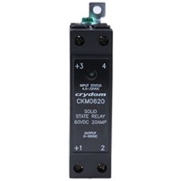 Sensata / Crydom 20 A Solid State Relay, DIN Rail, 60 V Maximum Load