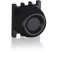 ABB, Modular Non-illuminated Black Round Push Button, 30mm