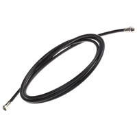 Radiall Male F to Male F RG59 Coaxial Cable, 75