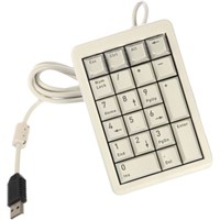 Compact Numeric Keypad, Light Grey, USB
