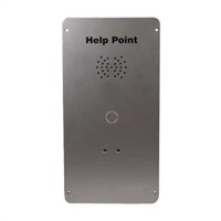 Vandal resistant telephone,1 button