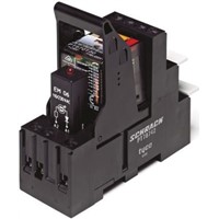 TE Connectivity DIN Rail Non-Latching Relay - DPDT, 24V Coil