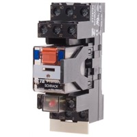 TE Connectivity DIN Rail Non-Latching Relay - 3PDT, 12V dc Coil