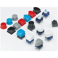 Red Modular Switch Cap, for use with 3F Series Push Button Switch, Cap