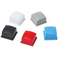 Grey Modular Switch Cap for use with 3F Series Right Angle Push Button Switch