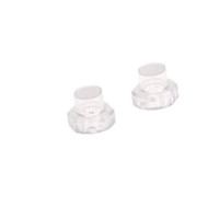 Clear Modular Switch Cap, for use with 3F Series Push Button Switch, Cap