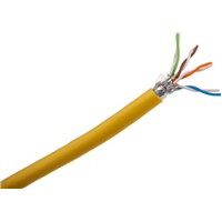 Harting Yellow Cat6 Cable S/FTP PVC Unterminated/Unterminated, 100m